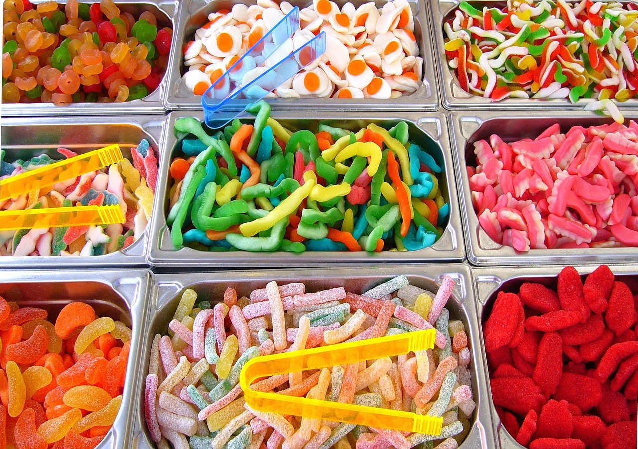 pick and mix, children's sweets, candy